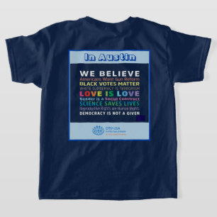 CISV Austin for Peace Boy's T-Shirt