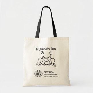 CISV Austin "Hi How Are You" Tote Bag