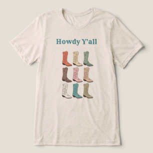 CISV Austin Howdy Y'all Men's Tri-Blend Shirt