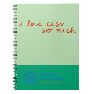CISV Austin "I love CISV so much." Notebook