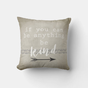 citation accent coussin être gris et blanc