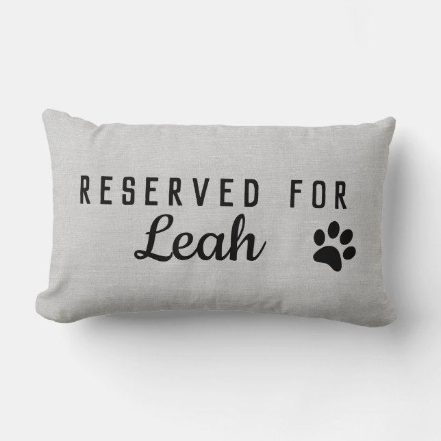 Citation amusante, Coussin de chien (Recto)