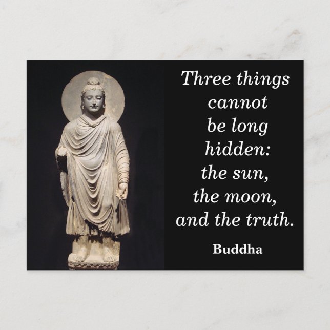 Citation Bouddha - carte postale (Devant)