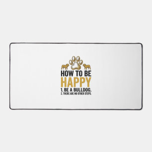 Citation Bulldog heureux Gravure vintage Amoureux
