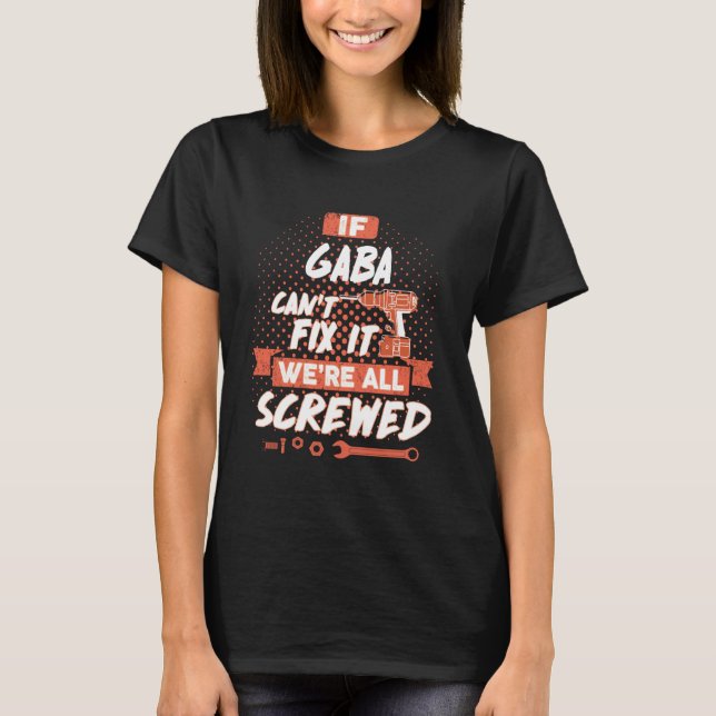Citation chemise GABA, t-shirt GABA (Devant)