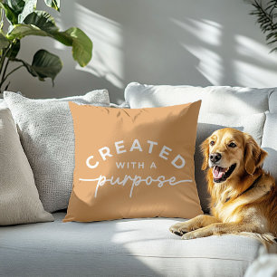 Citation chrétienne de moutarde Oreiller