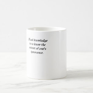 Citation Confucius 13 - mug de connaissances