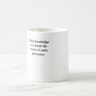 Citation Confucius 13 - mug de connaissances