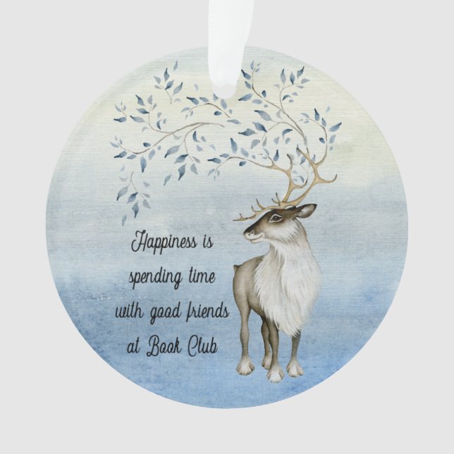 Citation d'amitié de club de lecture de renne (devant)