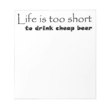 Citation de bière amusante blocs-notes idées cadea