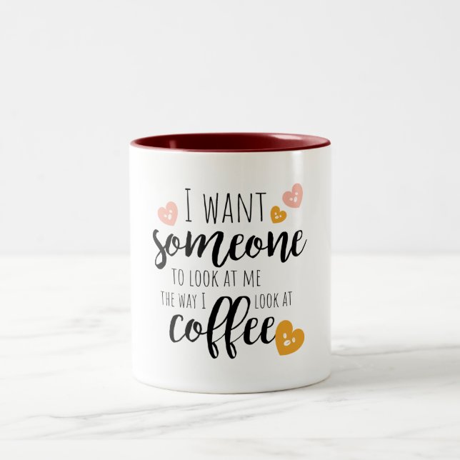 Citation de café Mug (Centre)
