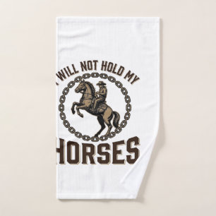 Citation de cheval drôle Design vintage de conduit
