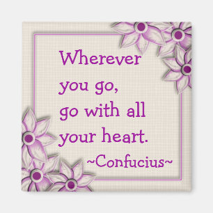 Citation de Confucius (1) - Aimant Motivationnel