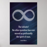 Citation de David Hilbert - Math Posters