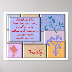 Citation de famille - Affiche