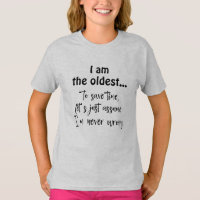 Citation de frère aîné drôle T-shirt