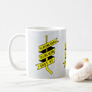 Citation de gardien de hockey sur glace Coffee Mug