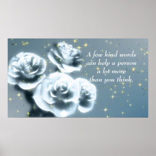 Citation de gentillesse Poster motivationnel
