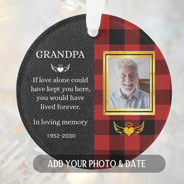 Citation de grand-père photo personnalisée (Créateur téléchargé)