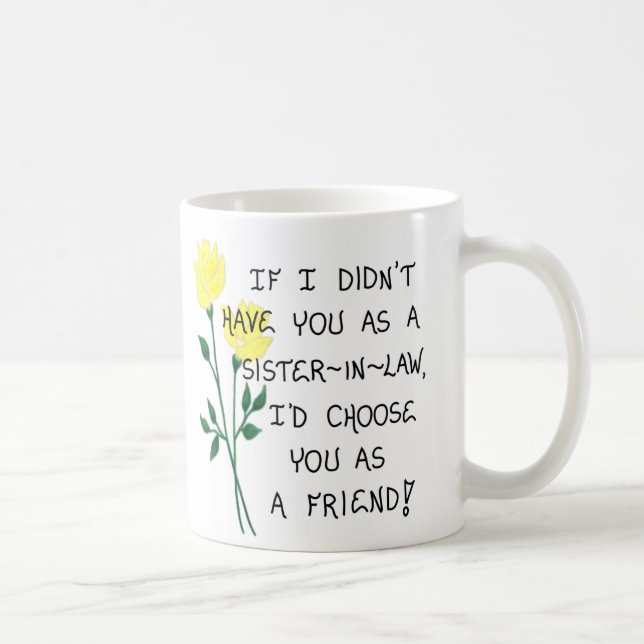 Citation de la belle-soeur Mug (Droite)