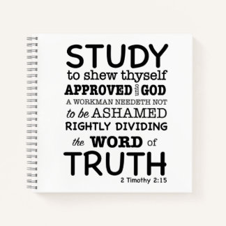 Citation de la Bible 2 Timothée 2:15 Journal