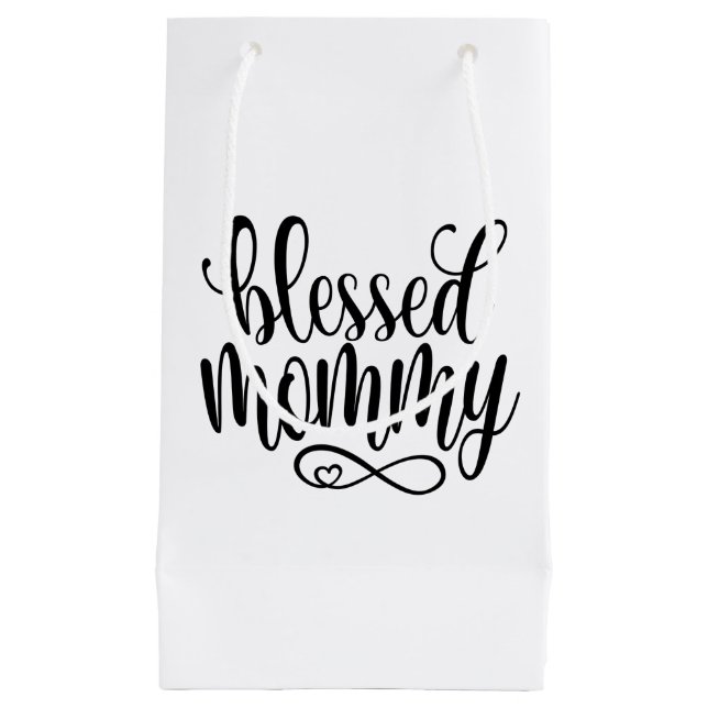 Citation de la Fête des mères bénies| Sac cadeau (Devant)