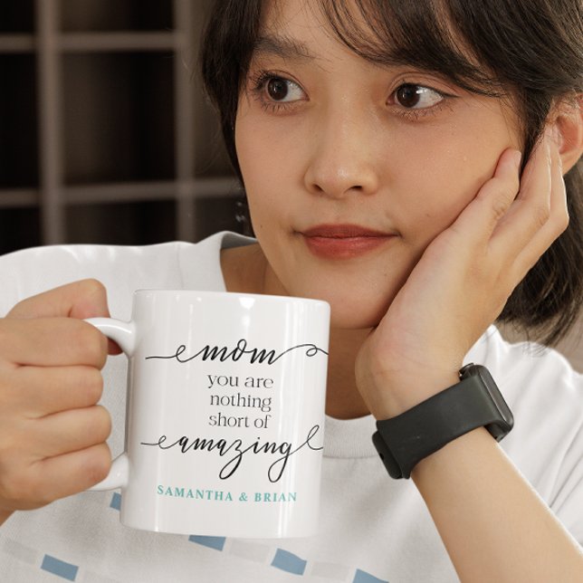 Citation de la mère Mug cadeau personnalisé (Créateur téléchargé)