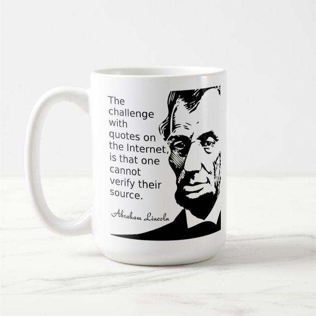Citation de la Tasse de Lincoln (Gauche)