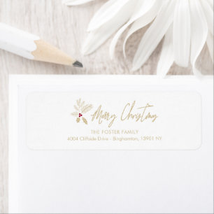 Citation de la typographie Whimsical de Noël Holly