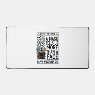 Citation de Masque Halloween Vintage Vector Design