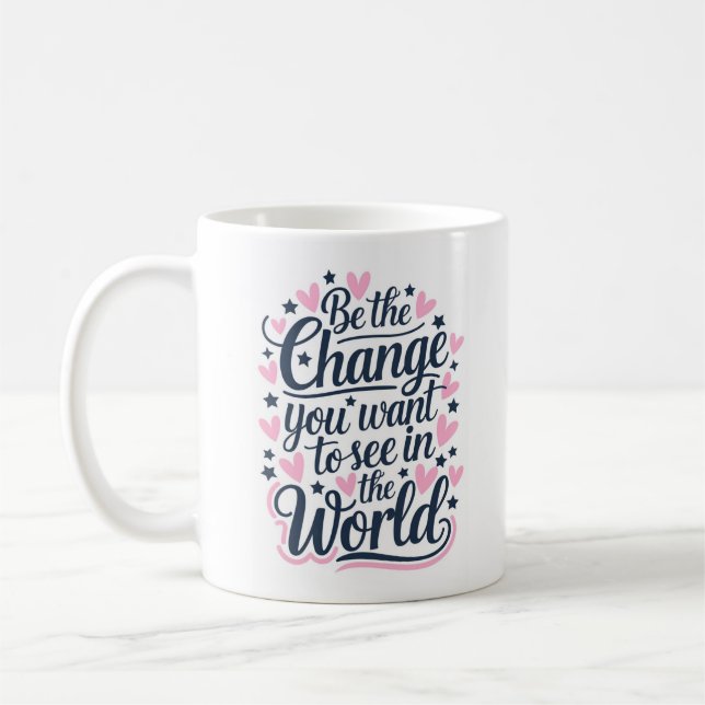 Citation de motivation Mug (Gauche)