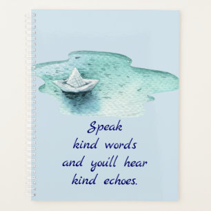 Citation de mots semblables avec bateau en papier