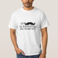 Citation de Moustache drôle T-shirt