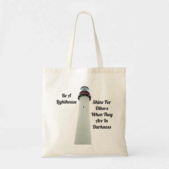 Citation de phare - Être un Sac fourre-tout phare (Devant)