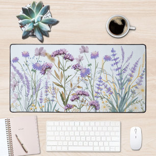 Citation de prairie de fleurs sauvages violettes à