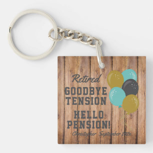 Citation de retraite rustique d'adieu à la tension