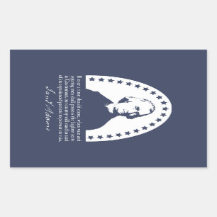 Citation de Samuel Adams - Autocollants patriotiqu