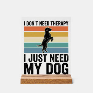 Citation de thérapie pour amateur de chiens Design