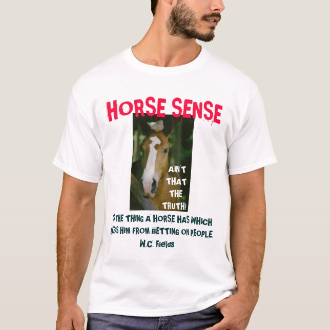 Citation de W.C.Fields - T-shirt (Devant)