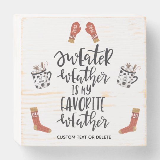 Citation D Hiver Amusante Chandail Meteo Prefere Zazzle Ca