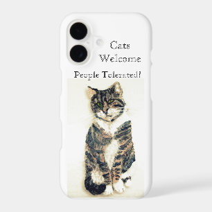 Citation drôle d'animal familier Chat tigré