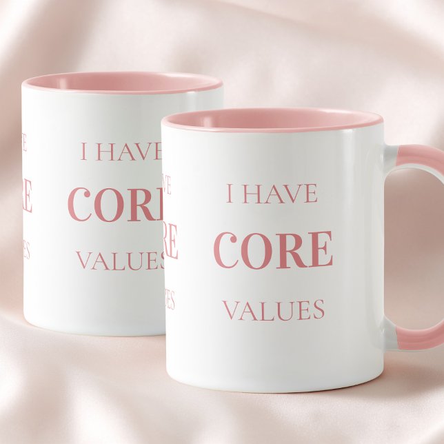 Citation drôle, typographie simple, mug Pilates ro (Funny Quote Simple Typography Pink Pilates Mug)