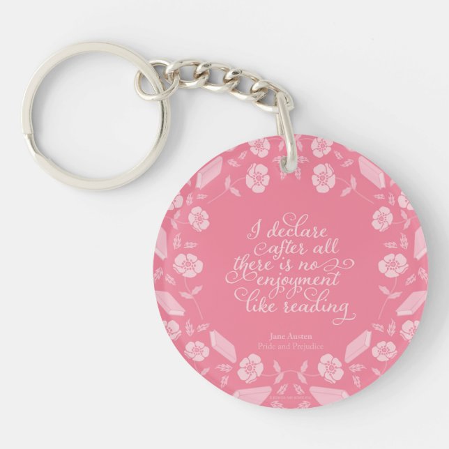 Citation florale Jane Austen Fierté et préjugés (Devant)