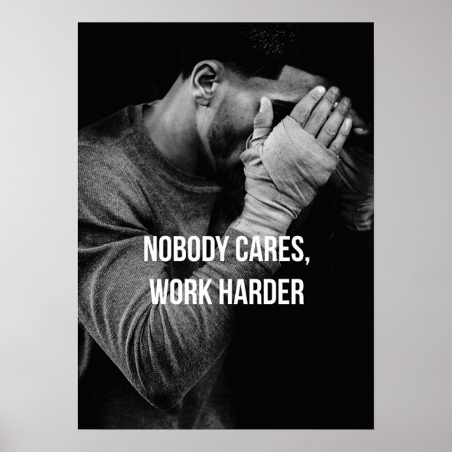 Citation inspirante - Affiche motivante (Devant)