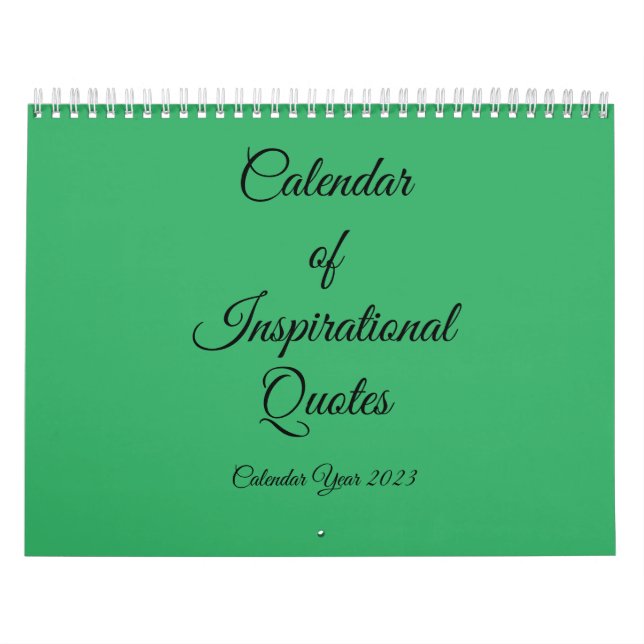 Citation Inspiration Calendrier 2023 (Protection)