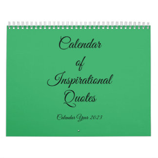 Citation Inspiration Calendrier 2023