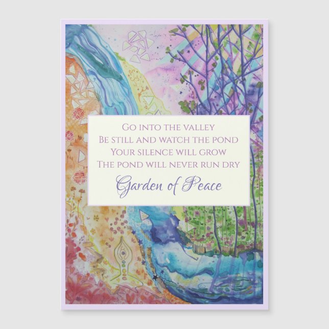 Citation Inspiration Dit Carte magnétique (Devant)
