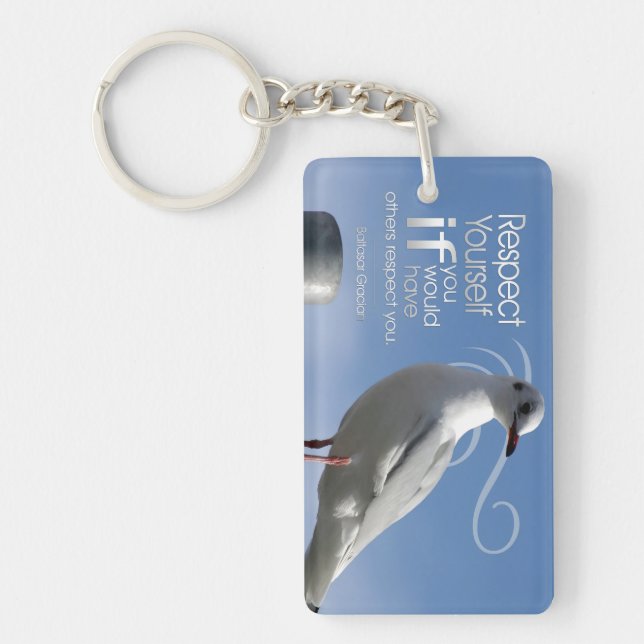 Citation Inspirationnelle Baltasar Gracian "Respec (Devant)