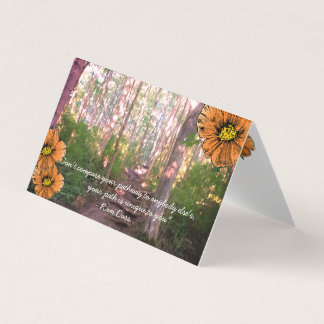 Citation inspirationnelle, "chemins"