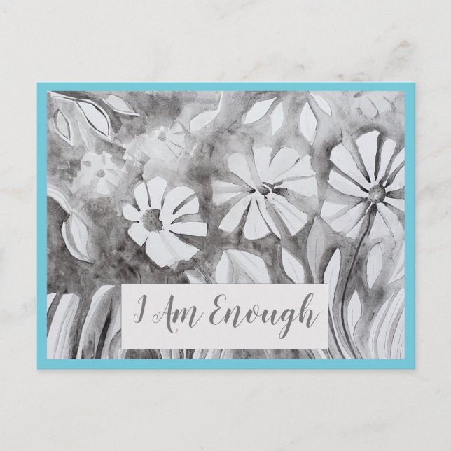 Citation Inspirationnelle Je SUIS SUFFISANT Carte  (Devant)